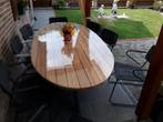 complete tuinset, Tuin en Terras, Ophalen, Hardhout, Nieuw, 8 zitplaatsen
