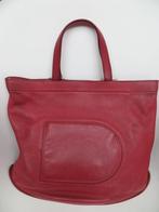 Delvaux Pin cabas authentiek rood, Ophalen of Verzenden, Gebruikt, Rood, Handtas