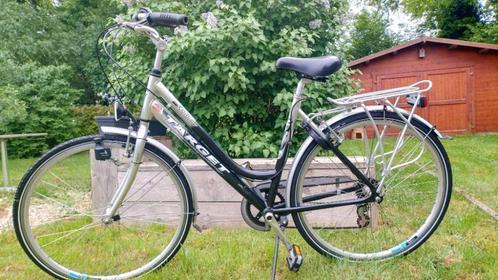 Vrouwenfiets, Fietsen en Brommers, Fietsen | Dames | Damesfietsen, Gebruikt, Overige merken, Versnellingen, 53 tot 56 cm, Ophalen