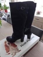 zwarte lederen laarzen HUSH PUPPIES, Ophalen, Hoge laarzen, Zwart, Zo goed als nieuw