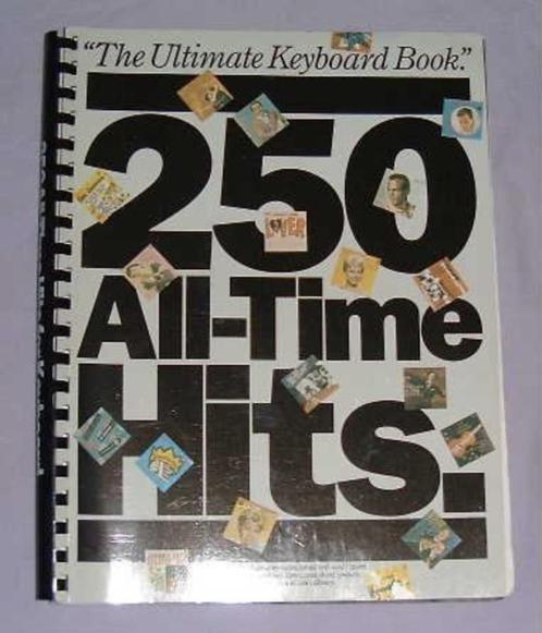 250 All-Time Hits Book 4 sheetmusic, Boeken, Muziek, Zo goed als nieuw, Artiest, Ophalen of Verzenden