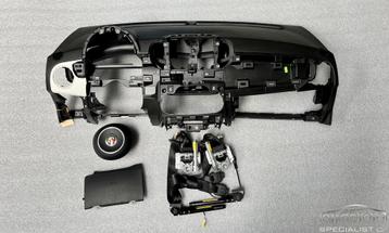 Fiat 500 Abarth 2015+ airbag set dashboard gordelspanner spa, Enlèvement ou Envoi, Utilisé, Autres marques automobiles