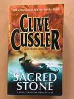 Clive Cussler - Sacred Stone, Gelezen, Ophalen of Verzenden