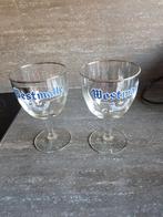 2 bierglazen Westmalle, goede staat, Verzamelen, Ophalen, Zo goed als nieuw