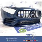 W177 Mercedes A Klasse 2020 AMG VOORBUMPER + GT GRIL COMPLEE, Gebruikt, Voor, Mercedes-Benz, Ophalen of Verzenden