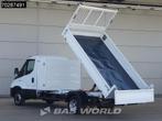 Iveco Daily 35C16 3.0L Kipper met Kist Dubbellucht 3,5t Trek, Auto's, Stof, Gebruikt, Euro 6, 4 cilinders
