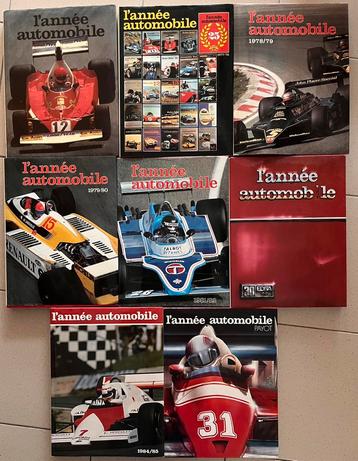 8 tomes L’année automobile 23 25 26 27 29 30 31 32 beschikbaar voor biedingen
