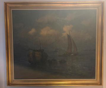 Karel Jongelinghs (1871-?) Antwerpse haven beschikbaar voor biedingen