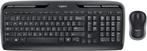 Logtech K330 Toetsenbord + muis, Gebruikt, Logitech, Azerty, Ophalen of Verzenden