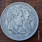 2 Frank 1850-1880 zilver, Postzegels en Munten, Munten | België, Zilver, Ophalen of Verzenden, Losse munt, Zilver