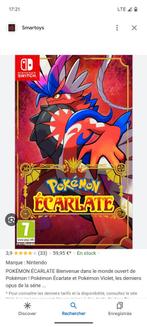 Pokémon Écarlate, Comme neuf, Enlèvement ou Envoi