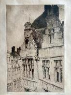 Jules De Bruycker ets, Antiek en Kunst, Ophalen of Verzenden