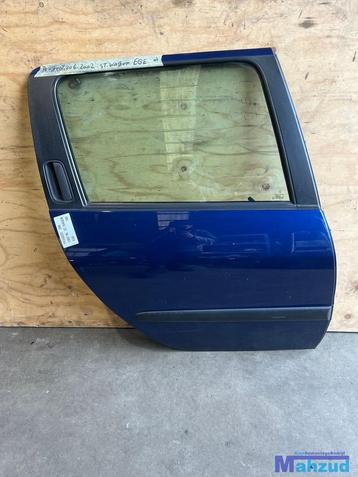 PEUGEOT 206 SW STATION Blauw EGE rechts  achter deur beschikbaar voor biedingen