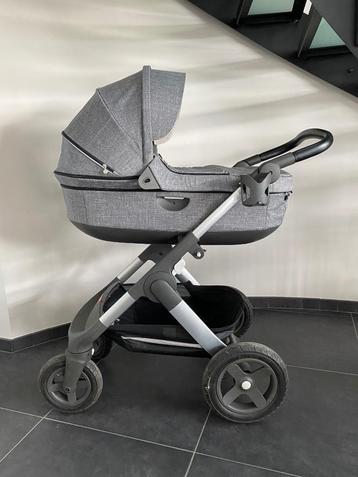 Poussette STOKKE TRAILZ NOIR MÉLANGE 