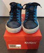 Blauwe hoge lederen schoenen Kickers, maat 35, Neuf, Garçon, Enlèvement ou Envoi, Kickers