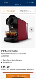 lor barista sublime, Elektronische apparatuur, Koffiezetapparaten, Ophalen, Koffiepads en cups, 2 tot 4 kopjes, Koffiemachine
