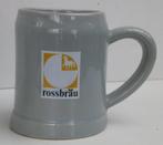 bierpot Rossbräu hoogte 10 cm, Verzamelen, Biermerken, Ophalen of Verzenden, Zo goed als nieuw, Pul(len), Overige merken