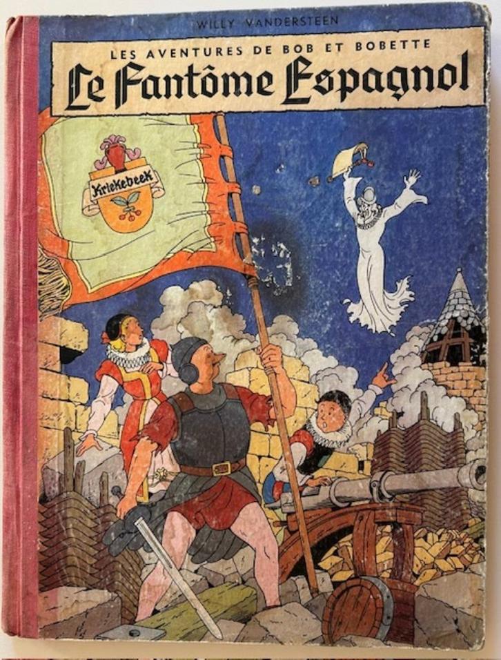BOB ET BOBETTE - LE FANTOME ESPAGNOL EO LOMBARD VANDERSTEEN, Boeken, Stripverhalen, Gelezen, Eén stripboek, Ophalen of Verzenden