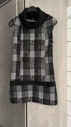 Robe neuve Col roulé sans manches courtes gris noir S, Neuf, Enlèvement ou Envoi, Made in italy, Noir