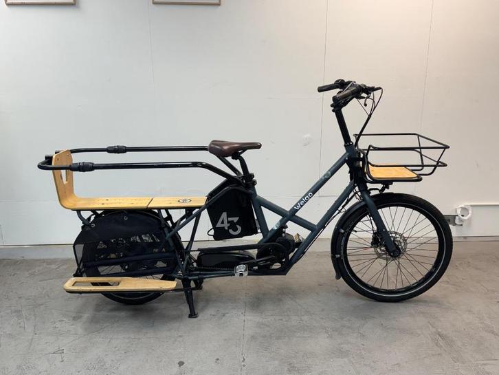 Gereviseerde longtail-fiets Bike 43 – Shimano motor, Fietsen en Brommers, Elektrische fietsen, Gebruikt, Overige merken, 51 tot 55 cm
