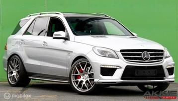 Mercedes GLE 63 AMG voorbumper achterbumper W166