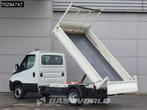 Iveco Daily 35C13 Kipper Dubbellucht 3,5t Trekhaak Airco Cru, Euro 5, Stof, Gebruikt, Iveco