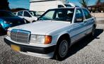 🆕OLDTIMER•MERCEDES 190_2.0 i (122CH)_01/1991💢No A/C💢, Auto's, 90 kW, Stof, 4 cilinders, Wit