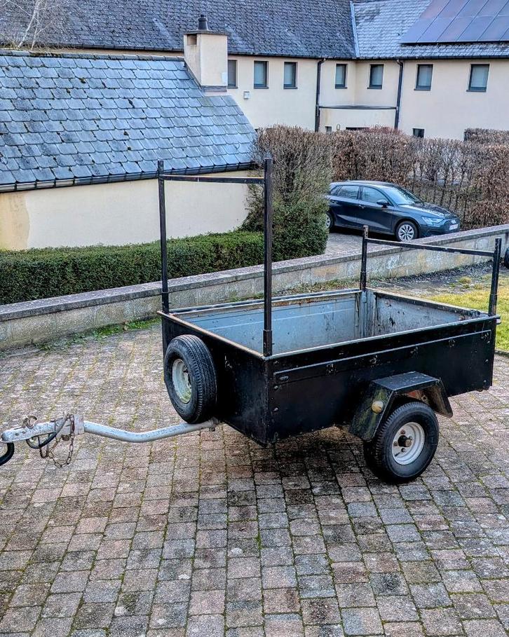 Remorque permis B (750kg MMA), Autos : Divers, Remorques, Utilisé, Enlèvement