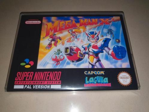 Mega Man X3 SNES game Case, Games en Spelcomputers, Games | Nintendo Super NES, Zo goed als nieuw, Verzenden