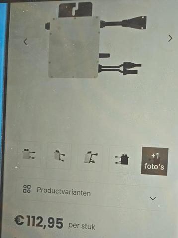 Omvormer plug& play solar panelen beschikbaar voor biedingen