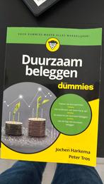 Jochen Harkema - Duurzaam beleggen voor Dummies, Ophalen, Zo goed als nieuw, Jochen Harkema; Peter Tros