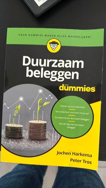 Jochen Harkema - Duurzaam beleggen voor Dummies beschikbaar voor biedingen