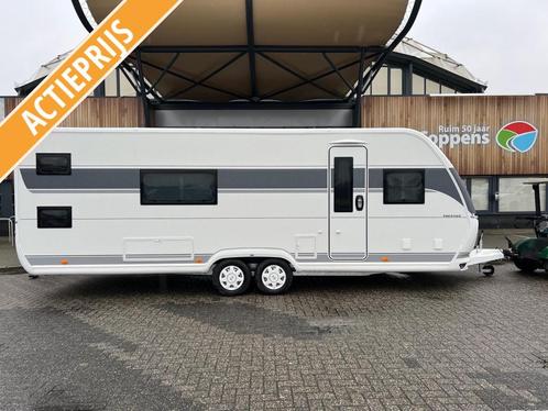 Hobby Prestige 650 kfu 2024 BLACKLINE ACTIE, Caravans en Kamperen, Caravans, Bedrijf, tot en met 6, 1500 - 2000 kg, Rondzit, Hobby