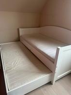 Bopita bed met lade alsook nachtkastje, Huis en Inrichting, Slaapkamer | Bedden, Ophalen, 90 cm, Eenpersoons, Wit