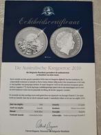 Australie 1 dollar 2010 (999/1000) schaars !! + certificaat, Postzegels en Munten, Munten | Oceanië, Ophalen of Verzenden