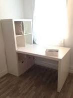 Ikea Kallax met bureau, Ophalen, Gebruikt, Bureau