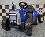 Kinder tractor - 12 volt - aanhanger - soft start - met RC, Télécommande, Enlèvement ou Envoi, Neuf