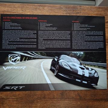 DODGE  VIPER   SRT, Enlèvement ou Envoi, Neuf, Autres marques