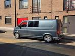 Zeer nette T5 2.5TDI automaat dsg ,lichte vracht dubble cabi, Auto's, Stof, Zwart, 2495 cc, Blauw