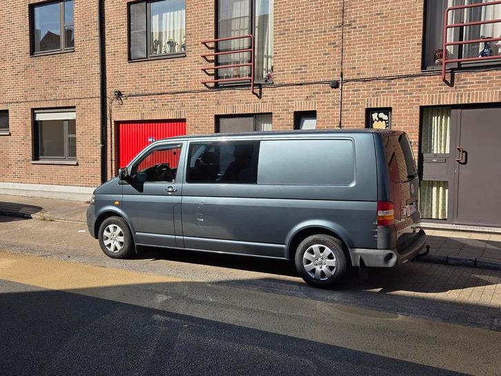 Zeer nette T5 2.5TDI automaat dsg ,lichte vracht dubble cabi, Auto's, Volkswagen, Particulier, Diesel, Euro 3, Overige carrosserie