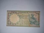 100 frank katanga 1962, Postzegels en Munten, Bankbiljetten | Afrika, Ophalen of Verzenden