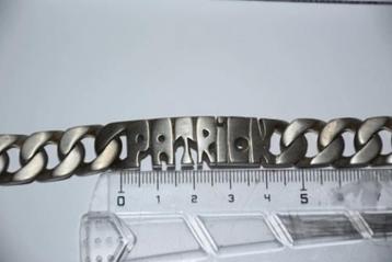 Armband van sterling zilver 'PATRICK' beschikbaar voor biedingen