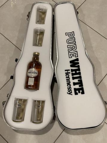 Cognac Hennessy Coffret Violon Pure White très très rare beschikbaar voor biedingen