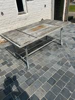 Terras tafel teak buiten, Tuin en Terras, Ophalen, Zo goed als nieuw
