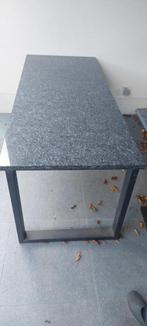 Tuintafel, Tuin en Terras, Ophalen, Gebruikt, Rechthoekig, Overige materialen