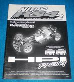 Vintage HPI Nitro RS4/2 INSTRUCTIONS MANUAL (handleiding), Hobby en Vrije tijd, Verzenden, Zo goed als nieuw, Schaal 1:10, Onderdeel