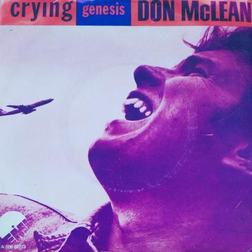 Don MCLean - Crying, Cd's en Dvd's, Vinyl Singles, Zo goed als nieuw, Single, Pop, 7 inch, Ophalen of Verzenden