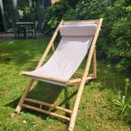 Bamboe strand of tuinstoel, Ophalen, Gebruikt, Hout