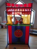 poppenkast met 5 handpoppen, Ophalen, Zo goed als nieuw, Overige typen