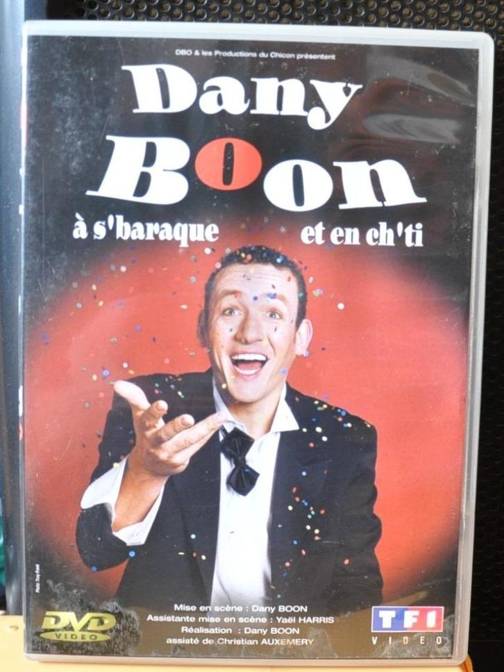 dvd spectacle dany boon a s'baraque et en ch'ti (x20253), Cd's en Dvd's, Dvd's | Cabaret en Sketches, Gebruikt, Stand-up of Theatershow